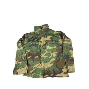 Propper Woodland Camo BDU Military Field Shirt Jacket Men’s Large Regular